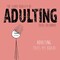 The Gifted Stationary 2026 Square Wall Calendar, The Scary Reality of Adulting, 16-Month Funny Corner Theme Hanging Calendar with 180 Reminder Stickers, Month Planner for Home, Creative Spaces 12x12"